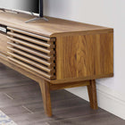 Modway - Render 70 po Meuble TV, Noyer-Stratifié lisse à grain de bois