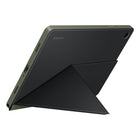 Samsung - Étui-support à rabat rigide Galaxy Tab A9+ - noir-Protection : Type butoir pour protéger contre les chocs