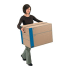 Bankers Box - Boîte De Déménagement Smoothmove - Grande - 24 po L x 18 po l x 18 po H - Paquet de 6-Réutilisable – aucun ruban requis pour assembler ni pour fermer