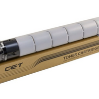CET - Konica Minolta Bizhub C258/308/368 TN-324K Cartouche de toner - Rendement Standard - Noir-Couleur: Noir