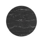Modway - Lippa Rond de 28 po Faux marbre Table à manger, Or Noir-Assemblée requise