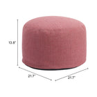 Zuo - Aruz Pouf - Rouge-8