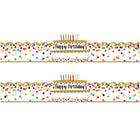Teacher Created Resources - Couronnes de confettis joyeux anniversaire, 30 par paquet, 2 paquets-Cadeaux de fête parfaits et parfaits pour une utilisation dans une salle de classe pour célébrer l'étoile d'anniversaire