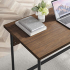 Modway - Nexus Bureau - Noyer noir-Accents dorés