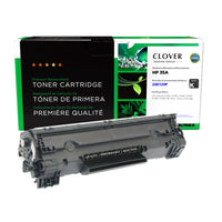 CIG - Cartouche de toner CB435A HP 35A remise à neuf - rendement standard - noir- Les cartouches d'imprimante remanufacturées Clover sont conçues pour égaler ou surpasser la qualité d'impression, le rendement et la fiabilité des cartouches HP.