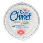 Royal Chinet - Assiettes à déjeuner - 8.75 po - Paquet de 40-Fabriqué au Canada