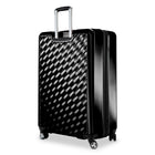 Ricardo Beverly Hills - Melrose Grande Valise Rigide de 30"  - Noir-Poignée télescopique avec prise confortable: Offre un contrôle fluide et confortable dans les aéroports, les hôtels et lors des journées de voyage chargées