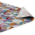 Modway - Arisa Mosaïque hexagonale géométrique Tapis de 5 pi l x 8 pi L - Multicolore-Haute densité / Tissé à la machine