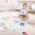 Ms. Rachel - Premiers Mots Cartes Flash Parlantes - Paquet de 6-APPROUVÉ PAR LES EXPERTS : Conçus par Ms. Rachel et des spécialistes de la petite enfance, ces jouets pour bébés et tout-petits soutiennent les étapes clés du développement, de la naissance jusqu’aux premières années d’apprentissage.