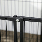 PawHut - Parc à chiens robuste 6 panneaux pour chiens S/M - 59 po x 32 po -Un excellent espace de jeu