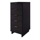 Manhattan Comfort - Granville commode moderne haute et étroite 23,62" - noir-Assemblage à domicile requis Tout le matériel inclus