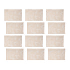 Maxwell & Williams - Accents de Table Napperon Rectangulaire - 45 x 30 cm - Feuille Dorée - Paquet de 12-Essuyer avec un chiffon humide