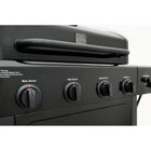 Kenmore - Barbecue au gaz à 4 brûleurs avec brûleur latéral - Tout noir-Allumage électronique pour un démarrage rapide et facile.