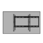 Kanto - Support mural inclinable et extensible pour téléviseur - Noir-Construction solide en acier avec finition durable revêtue de poudre