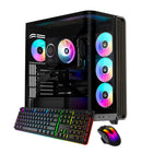 iBUYPOWER - PC de bureau gaming Trace X - AMD Ryzen 5 8400F - Radeon 6500XT 4 Go - 16 Go de RAM DDR5 - SSD 1 To - Windows 11-Processeur AMR Ryzen 5 8400F pour gérer toutes les tâches système