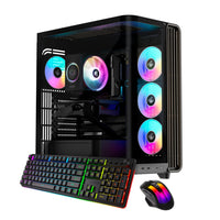 iBUYPOWER - PC de bureau gaming Trace X - AMD Ryzen 5 8400F - Radeon 6500XT 4 Go - 16 Go de RAM DDR5 - SSD 1 To - Windows 11-Processeur AMR Ryzen 5 8400F pour gérer toutes les tâches système