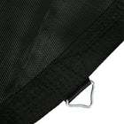 Soozier - Tapis de remplacement pour trampoline avec 8 rangées de coutures, convient à un trampoline de 10 pi (ressorts non inclus), noir-Le tapis protégé contre les UV reste comme neuf même exposé à la lumière
