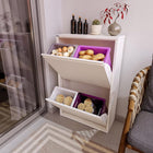 Ceha Canada - Armoire de rangement métallique polyvalente CK à 2 portes - 24 po L - Blanc-5