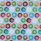  JAM PAPER - Papier cadeau de Noël - 76 cm x 7,6 m - Boules de neige peintes-4