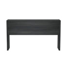 Manhattan Comfort - Console moderne Linda à 3 tiroirs - gris charbon-Assemblage à domicile requis Tout le matériel inclus
