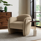 Modway - Compose Performance Velvet Chaise d’accent - Taupe-Tissu de velours Performance