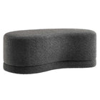 Modway - Nimbus 48" Rembourré Ottoman Bench - Distribution-Rembourrage en chenille souple