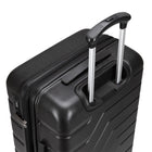 Travelpro - Odyssey 24 po Valise Rigide À Enregistrer de Taille Moyenne à Roulettes - Noir-Dimensions (avec roues) : 16,5 po L x 11,5 po l x 27 po H