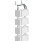 Fellowes - CableSpine - Blanc-Installation facile grâce à un aimant ou à une vis