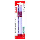 Pentel – Stylos à bille R.S.V.P. Stick – 0,7 mm – encre rouge – paquet de 12  -Stylos à bille Stick