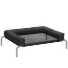 PawHut - Lit pour chien surélevé portable avec toile respirante-Surélevé de 7,7 po (19,5 cm) pour favoriser une excellente circulation de l'air 