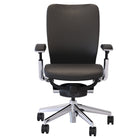 Nightingale - Fauteuil de travail à dossier moyen IC2 - Noir-Mécanisme d'inclinaison synchrone du genou à dégagement lent avec double levier, réglage intégré de la coulisse du siège, réglage pneumatique de l'inclinaison et de l'inclinaison, verrouillage de l'inclinaison infinie, réglage pneumatique de la hauteur et contrôle de la tension avant