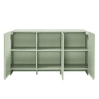 Modway - Dahlia Cannelées et festonnées Armoire de rangement de buffet - Sage-Assemblée requise
