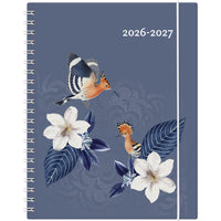 W.Maxwell - 2026-27 Garbo Agenda Hebdomadaire - 8,5 po l x 11 po H - Oiseaux-Août 2026 à juillet 2027