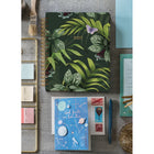High Note - Agenda hebdomadaire/mensuel 2027 - Greenery - Anglais-Feuille d’autocollants assortis
