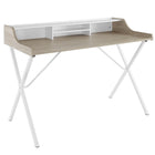 Modway - Bin Bureau - Chêne-Bureau/table étudiant contemporain