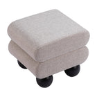 Zuo - Davao Pouf - Gris-7