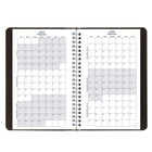 Blueline - Agenda Scolaire Hebdomadaire/Mensuel - 8 po H x 5 po l - Noir - Anglais-Comprend des calendriers de référence