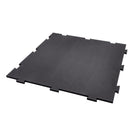 Edgewood - Tuile à Emboîtement Voyager Résidentiel Fitness à Domicile, Absorbe Les Chocs Et Les Sons - 24 po l x 24 po L x 1/4 po P - Noir-Faible odeur