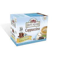 Grove Square - Mélange à cappuccino, vanille française - paquet de 24-Caféiné