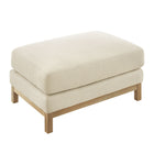 Modway - Roscoe Tissu Ottoman - Ivoire-8