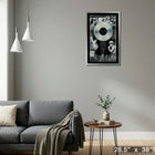 The Tragically Hip and Bill Barilko collage with Platinum LP - Impression encadree - 22" x 43"-Prêt à accrocher - livré entièrement assemblé