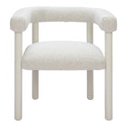 Zuo - Sunbath Chaise de salle à manger - Blanc - Ensemble de 2-Tissu conçu pour l’extérieur
