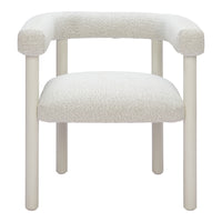 Zuo - Sunbath Chaise de salle à manger - Blanc - Ensemble de 2-Tissu conçu pour l’extérieur