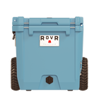 RovR - RollR 45 Glacière rigide à roulettes pintes avec poignée télescopique - Pacifique sud-Le système breveté de goupilles AnchR vous permet de fixer des accessoires essentiels comme le bac LandR, la planche de préparation, le double Cup HoldR, le sac de rangement et la série DeckR (non inclus)
