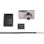 Canon - Appareil photo numérique PowerShot ELPH 360 HS - argent-Le mode Creative Shot prend une photo, enregistre cinq copies et peut appliquer 46 options de filtres en fonction