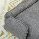 PawHut - Canapé pour chien surélevé et lavable pour grande taille - gris foncé-Couleur : gris foncé 