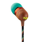 House of Marley – Écouteurs intra-auriculaires Smile Jamaica, Rasta (EM-JE041-RA)-Haut-parleur dynamique de 9 mm