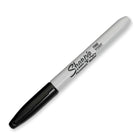 Sharpie - Marqueurs permanents − Pointe fine − Noir − Paquet de 5-L'encre à séchage rapide et à haute intensité est imperméable, ne laisse pas de traces et résiste à la décoloration
