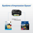 Epson - Cartouches d’encre 220 - Noir Grande Capacité/Couleur standard CMJ-6