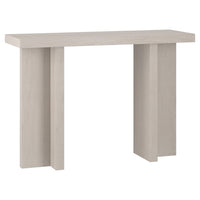 Hudson&Canal - Console Dimitra 42" L - Blanc aulne-Un design transitionnel moderne pour votre entrée, votre salon, votre bureau et plus encore